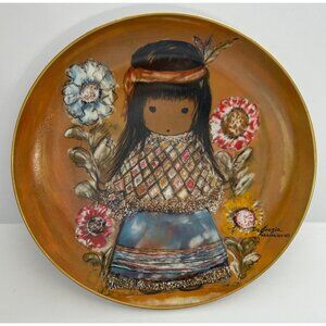 De Grazia Southwestern Native American Art Cocopah Indian Girl & Apache Scout